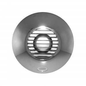 Airflow 52634502B iCON Chrome Round Fan Cover For ICON15 Fans
