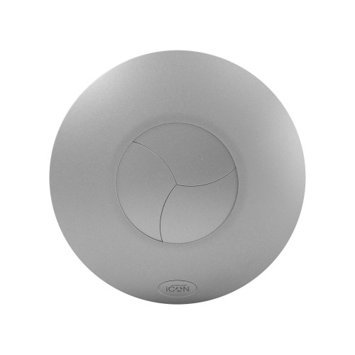 Airflow 52634507B iCON Silver Round Fan Cover For ICON30 Fans