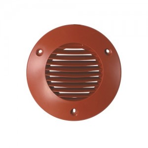 Airflow 72593101 Terracotta Round 150mm External Wall Grille For ICON60 Fans