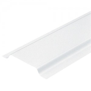 Marshall Tufflex ECC21WH White PVC-U Channel / Capping Width: 13mm | Depth: 8mm | Length: 2m