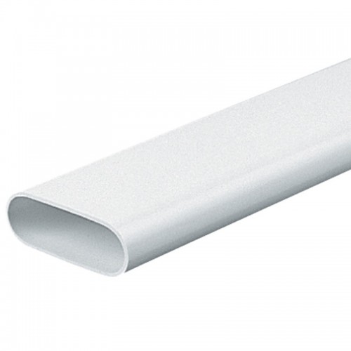 Marshall Tufflex ECO16WH White Super High Impact Oval PVC-U Conduit Length Diameter Ø: 13mm | Length: 3m