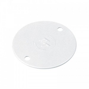 Marshall Tufflex MCL1WH White Round Flush Fitting Lid For Round PVC-U Conduit Boxes Diameter Ø: 65mm