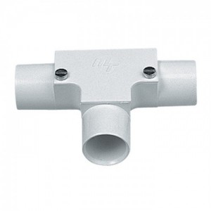 Marshall Tufflex MIT2WH White Round PVC-U Conduit Inspection Tee Diameter Ø: 20mm