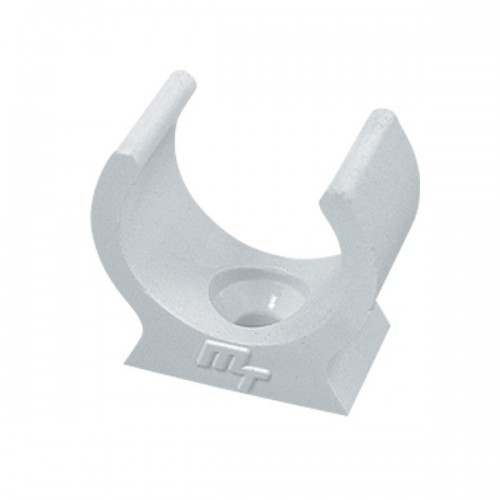 Marshall Tufflex MMC3WH White Round PVC-U Conduit Round U Clip Diameter Ø: 25mm