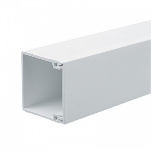 Marshall Tufflex MMT6WH White PVC-U Mini Trunking Length Height: 38mm | Width: 38mm | Length: 3m