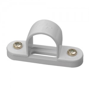 Marshall Tufflex MSB2WH White Round PVC-U Conduit Spacer Bar Saddles Diameter Ø: 20mm