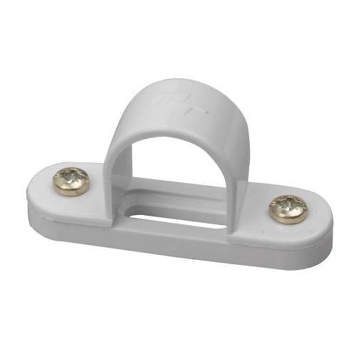 Marshall Tufflex MSB3WH White Round PVC-U Conduit Spacer Bar Saddles Diameter Ø: 25mm