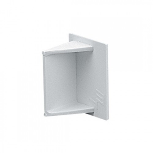 Marshall Tufflex TEC1WH White PVC-U MMT1 Mini Trunking End Cap Height: 16mm | Width: 16mm