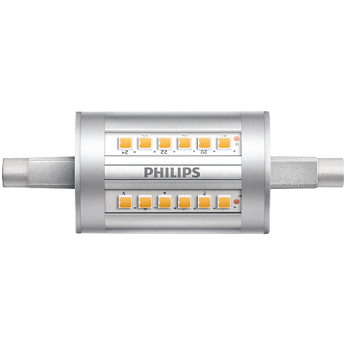Philips Lighting 929001339002 CorePro LEDlinear MV Non-Dimmable LED Linear R7S Lamp With Warm White 3000K LEDs 7.5W 950Lm R7S 240V