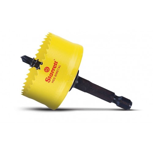 Starrett CSC20 Yellow Bi-Metal Cordless Smooth Cut Holesaw DiaØ: 20mm