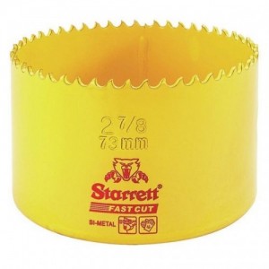 Starrett FCH0278 Fast Cut Yellow Bi-Metal Holesaw DiaØ: 73mm