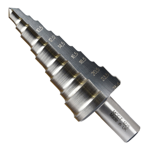 Armeg ESDISO12-25  Pro-Step Step Drill Bit  Hole DiaØ: 12mm - 25mm ISO