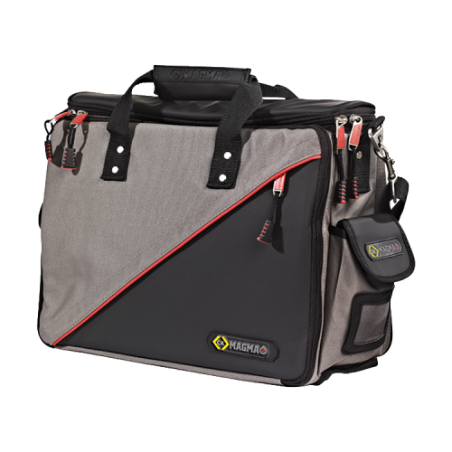 CK Tools MA2630 Magma Black Technicians Tool Case With Red Trim