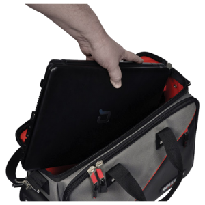 CK Tools MA2630 Magma Black Technicians Tool Case With Red Trim
