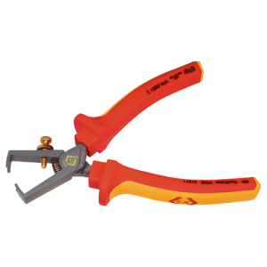 CK Tools 431012 Redline VDE Insulated Wire Stripping Pliers With Spring Assisted Opening Length: 160mm 1000V