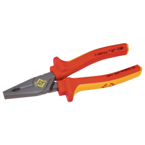 CK Tools 431002 Redline VDE Insulated Combination Pliers With Precision Engineered Jaws Length: 185mm 1000V