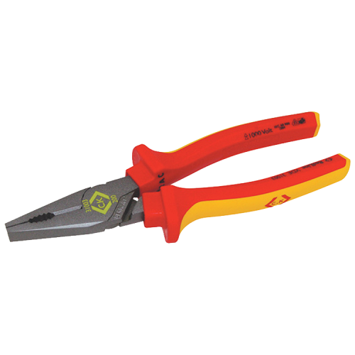 CK Tools 431003 Redline VDE Insulated Combination Pliers With Precision Engineered Jaws Length: 205mm 1000V