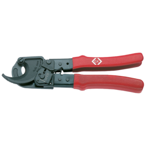 CK Tools 430007 Heavy Duty Ratchet Action Cable Cutter For Cables To DiaØ: 32mm Not For SWA Cables Length: 190mm