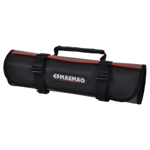 CK Tools MA2719 Magma Black Chisel Roll With Red Trim