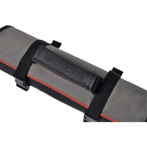 CK Tools MA2719 Magma Black Chisel Roll With Red Trim