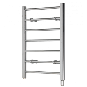 Creda Heating 056924 CLR7C CLR Series Chrome 7 Rail Fluid Filled Flat Ladder Style Electric Towel Rail - Requires Timer 80W