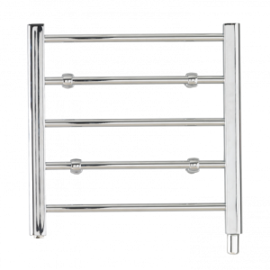 Creda Heating 056948 CLR5C CLR Series Chrome 5 Rail Fluid Filled Flat Ladder Style Electric Towel Rail - Requires Timer 60W