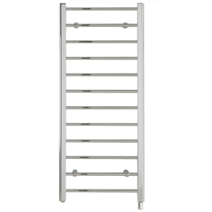 Creda Heating 056887 CLR12C CLR Series Chrome 12 Rail Fluid Filled Flat Ladder Style Electric Towel Rail - Requires Timer 175W