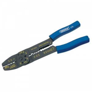 Draper 13656 5 Way Mult-Function Crimping Tool With Moulded Grip Handles Length: 215mm