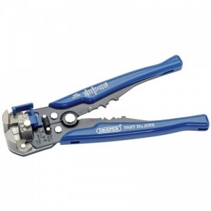 Draper 35385 Dual Action Automatic Wire Stripper & Crimper With Plastic Hand Grips Length: 210mm