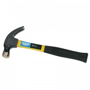 Draper 63347 Expert Claw Hammer With Fibreglass Shaft Weight: 560g / 20oz
