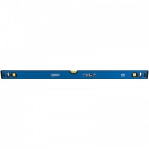 Draper 75073 Blue Aluminium Box Section Spirit Level With 1 Horizontal & 2 Vertical Vials Length: 900mm