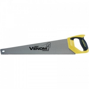 Draper 82197 VENOM Carbon Steel Second Fix Double Ground Handsaw Length: 550mm | PPI: 12