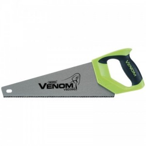 Draper 82198 VENOM Carbon Steel First Fix Double Ground Tool Box Saw Length: 350mm | PPI: 8
