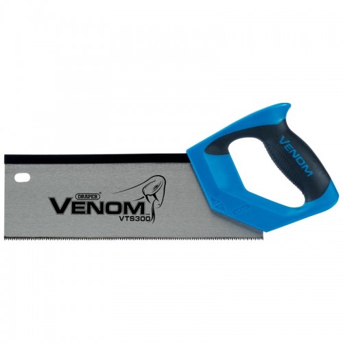 Draper 82200 VENOM Carbon Steel Tenon Double Ground Tenon Saw Length: 300mm