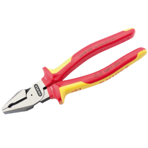 Draper 31861 Knipex VDE Fully Insulated High Leverage Combination Pliers Length: 200mm 1000V