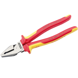 Draper 32018 Knipex VDE Fully Insulated High Leverage Combination Pliers Length: 225mm 1000V