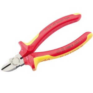 Draper 31925 Knipex VDE Fully Insulated Diagonal Side Cutters Length: 140mm 1000V