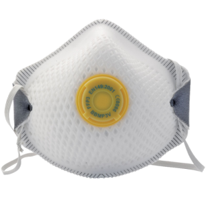 Draper 82489 Expert White FFP3 NR Lightweight Disposable Dust Mask With Elasticated Straps & Adjustable Nose Clip  (Pack Size 2)