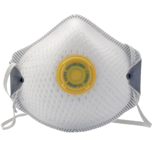 Draper 82489 Expert White FFP3 NR Lightweight Disposable Dust Mask With Elasticated Straps & Adjustable Nose Clip  (Pack Size 2)