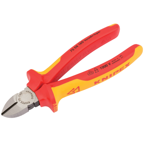 Draper 31926 Knipex VDE Fully Insulated Diagonal Side Cutters Length: 160mm 1000V Draper 31926 Knipex VDE Fully Insulated Diagonal Side Cutters Length: 160mm 1000V