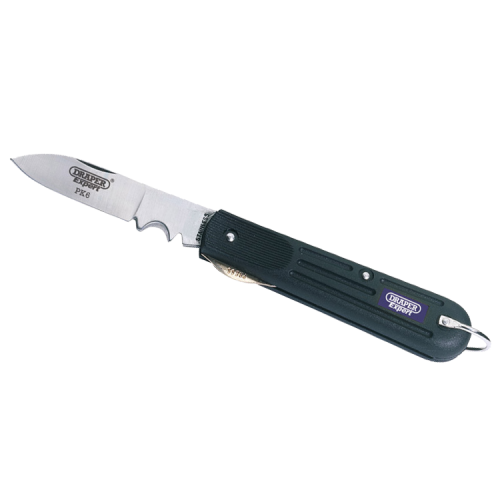Draper 66257 Expert Electricians Pocket Knife With Re-Inforced Nylon Handle Closed Length: 106mm