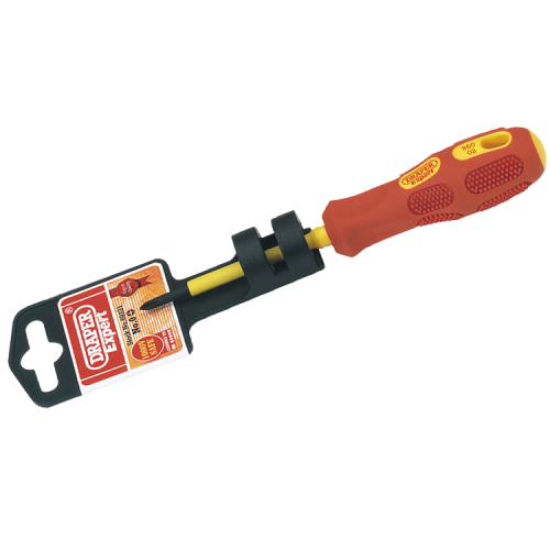 Draper 69221 Expert 960 Series VDE Fully Insulated Soft Grip PH Cross Slot Screwdriver 1000V Blade Tip: PH0 | Blade Length : 60mm
