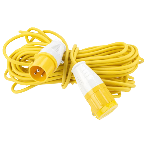 BG Electrical LVIL15   In Line Plug c/w Cable Tidy Socket  110V 15m
