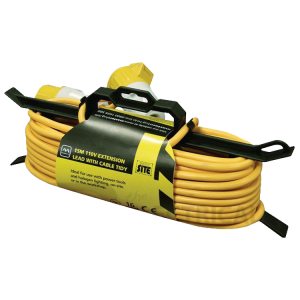 BG Electrical LVIL15   In Line Plug c/w Cable Tidy Socket  110V 15m