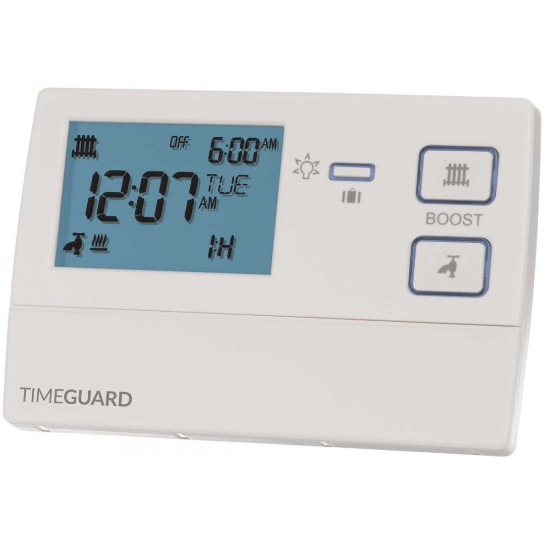 Timeguard TRT036N Programastat+ White 7 Day 2 Channel Digital Programmer With Boost For