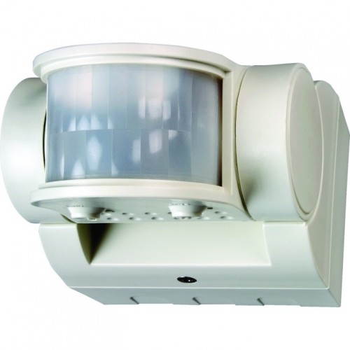 Timeguard SLW2400 White Security Light Controller c/w PIR IP55 2400W 12m 180Deg