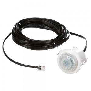 Timeguard PDFMMINILS Night Eye White Mini PIR Linkable Slave Flush Presence Detector 360Deg