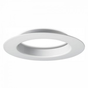 JCC Lighting JC1005 V50 White Round Standard Concealer Ring - Suitable For 80mm - 105mm Cut-Outs (Pack Size 5)