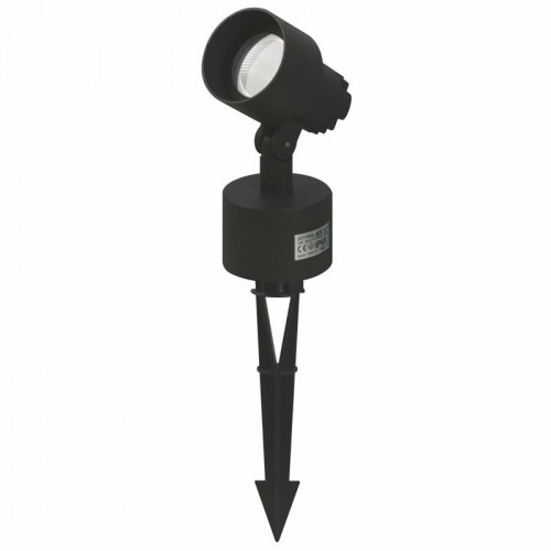 JCC Lighting JC17030 Architectural Anthracite Pre-Wired Adjustable LED Spike Light With Glass Diffuser, 45° Beam & Warm White 3000K LEDs IP65 15W