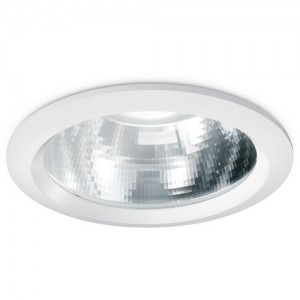 JCC Lighting JC5420 Coral LED Aluminium CRI90 Commercial LED Downlight With Neutral White 4000K LEDs & Structural Heatsink - Requires Bezel IP20 24W